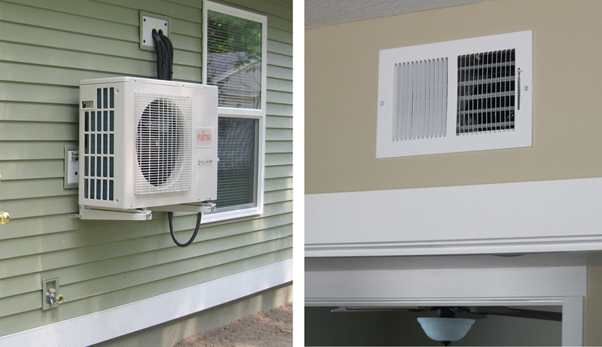 Ducted heating