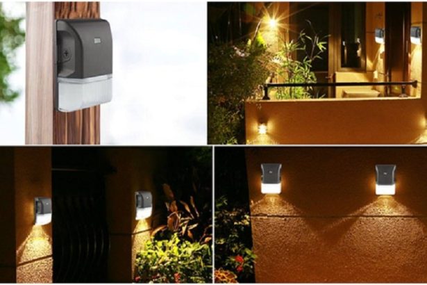 Outdoor security lighting
